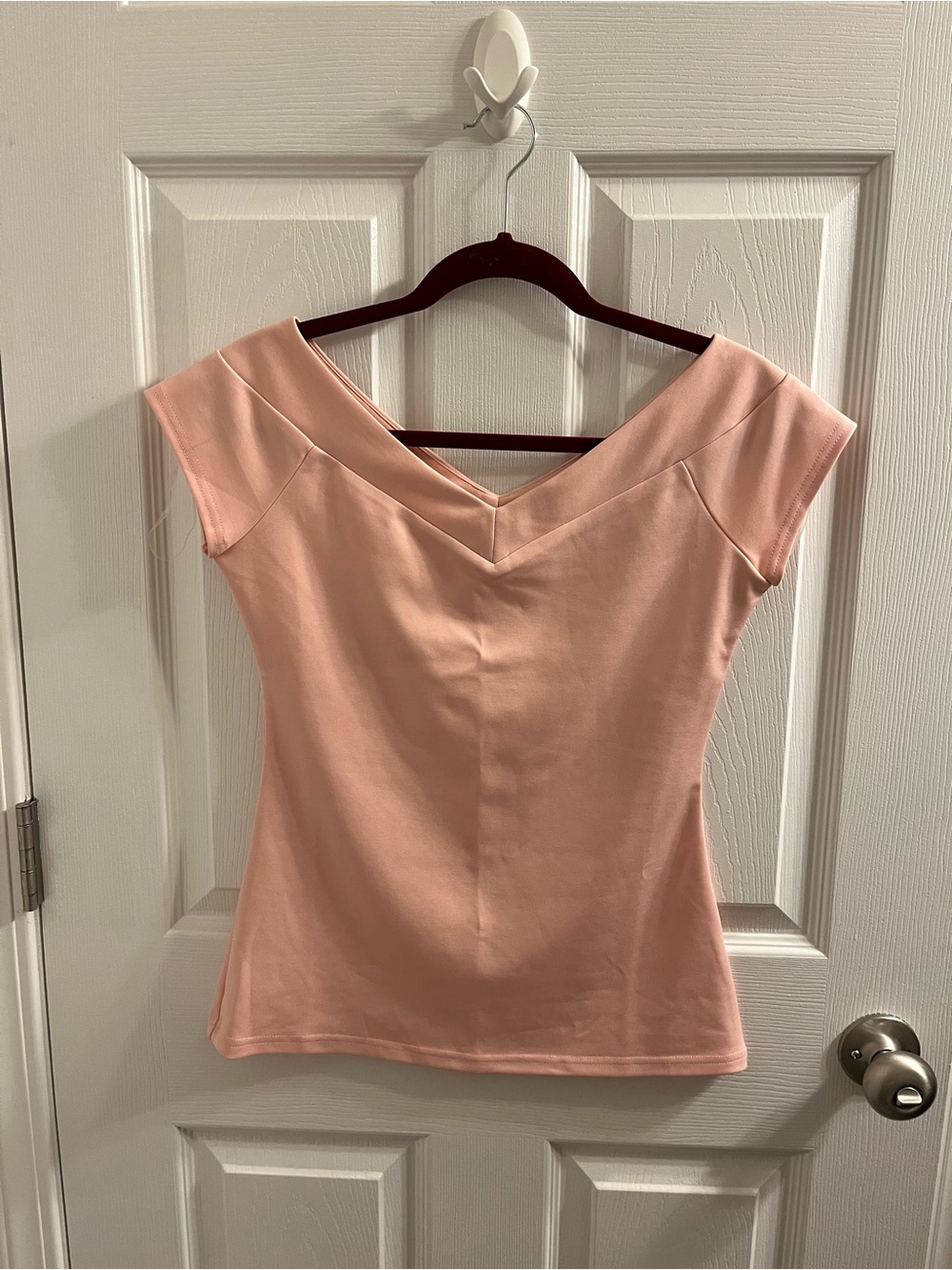 Peach Top from Unique Vintage